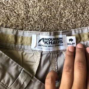 Men’s Mountain Khaki 33x34 Relaxed Fit